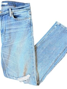 Hudson Nico Straight Leg Jeans Light Blue Denim Jeans Women’s Size 30